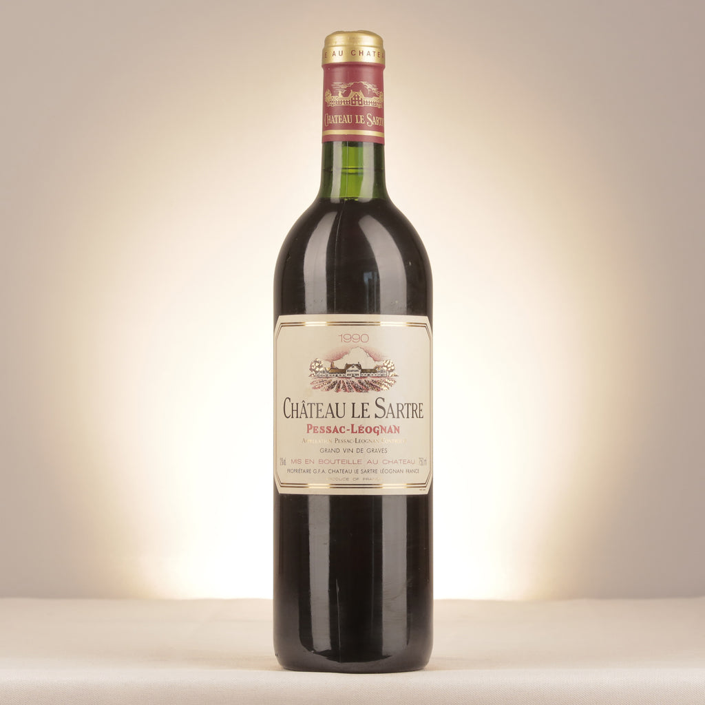 Château Le Sartre Château Le Sartre 1990 Bottle front (lot 96b8)