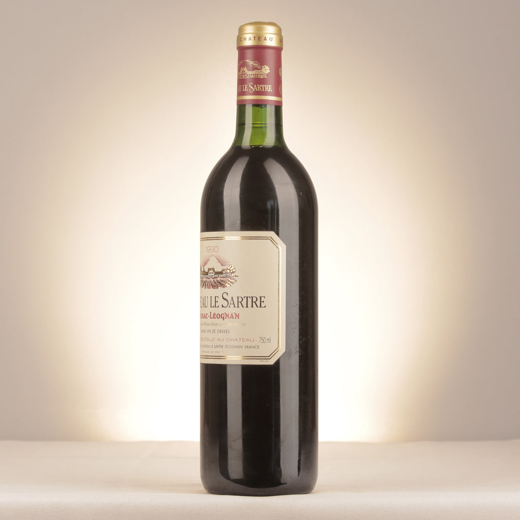 Château Le Sartre Château Le Sartre 1990 Bottle turned left (lot 96b8)