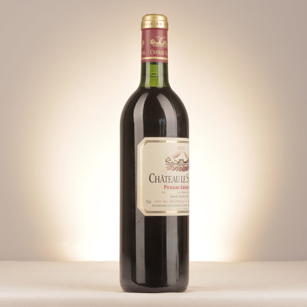 Château Le Sartre Château Le Sartre 1990 Bottle turned right (lot 96b8)