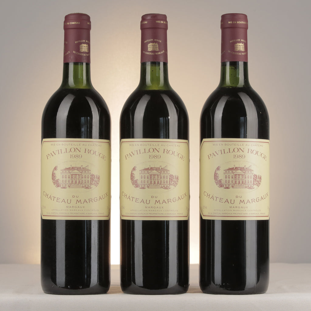 Château Margaux Pavillon Rouge du Château Margaux 1989 12×75cl OWC detail