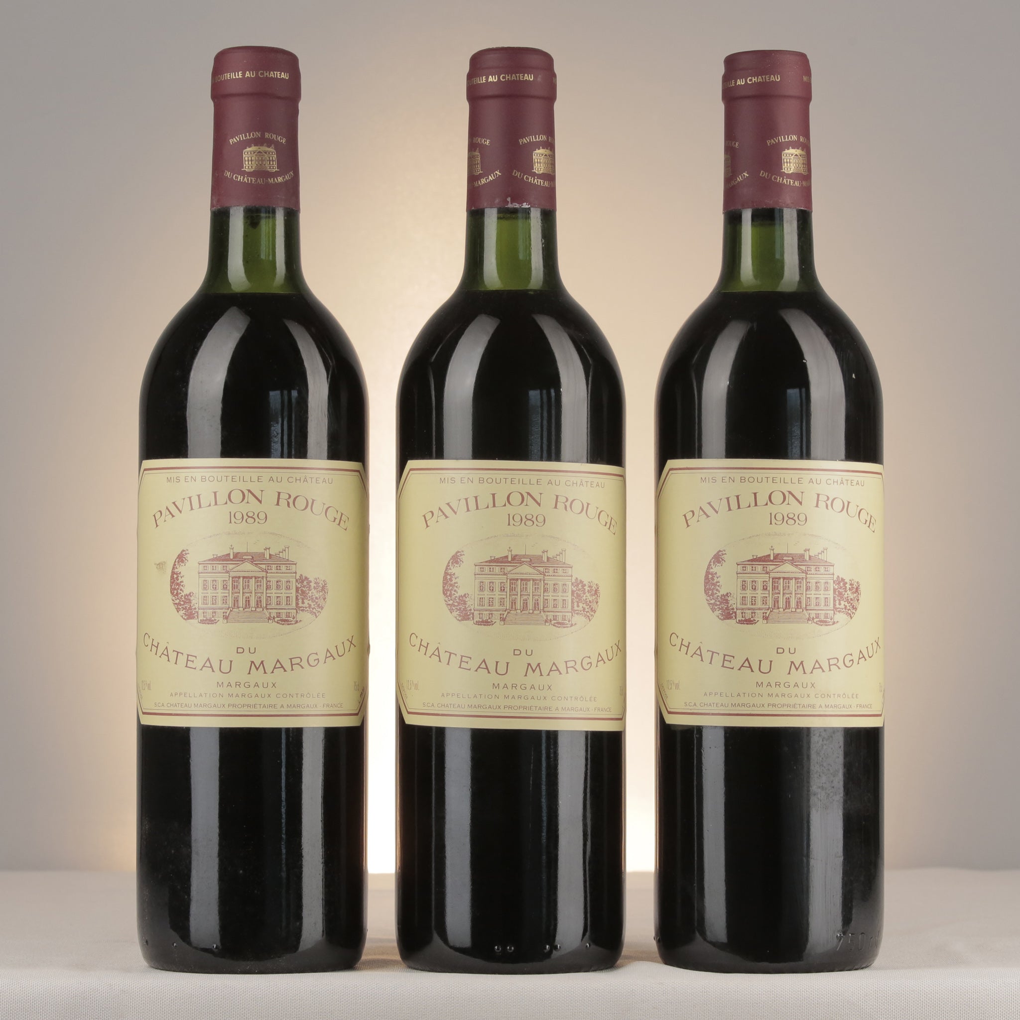 Château Margaux Pavillon Rouge du Château Margaux 1989 12×75cl OWC label