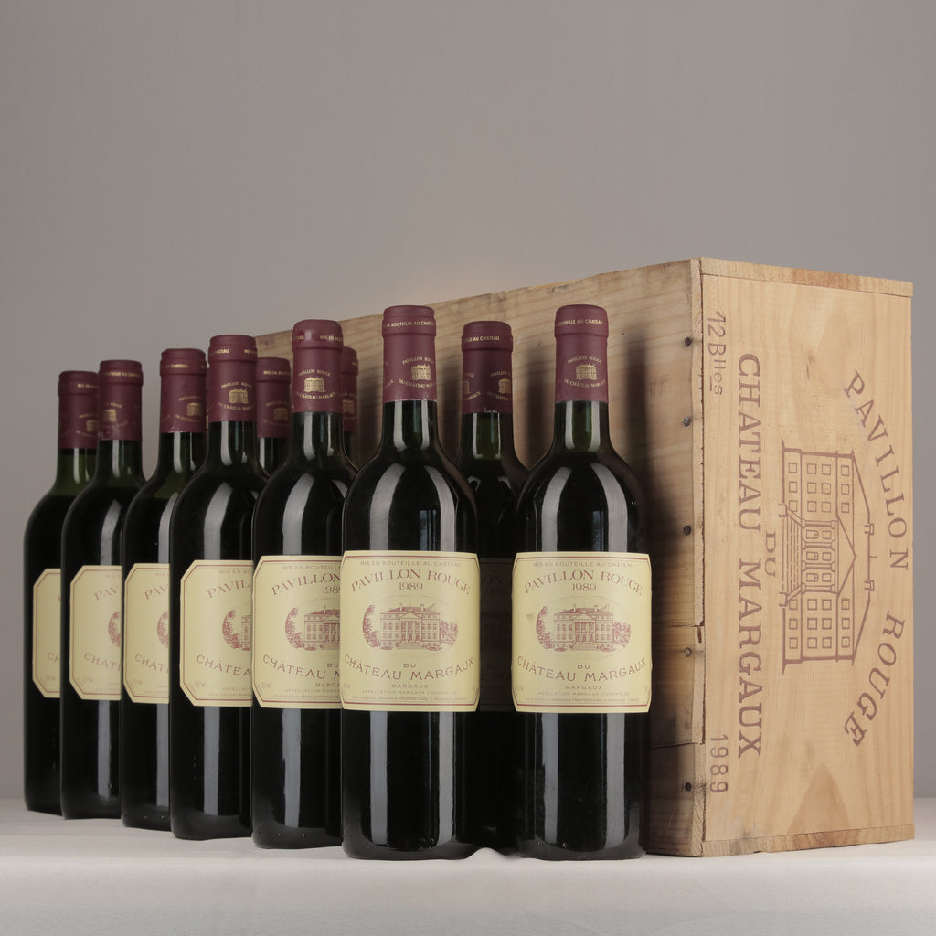 Château Margaux Pavillon Rouge du Château Margaux 1989 12×75cl OWC front