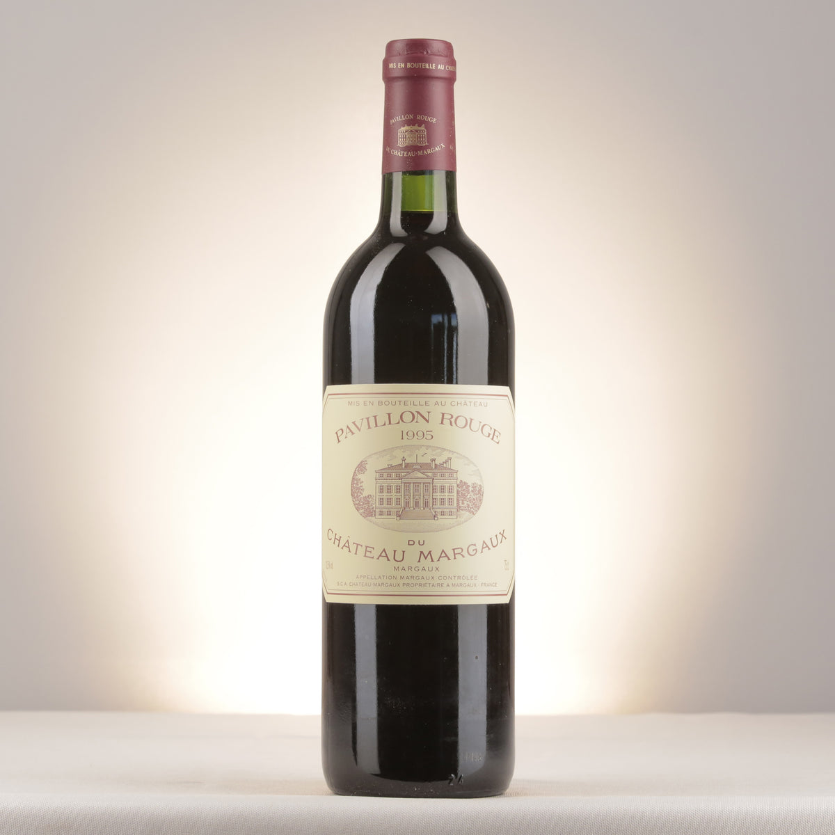 Château Margaux Pavillon Rouge du Château Margaux 1995 Bottle front