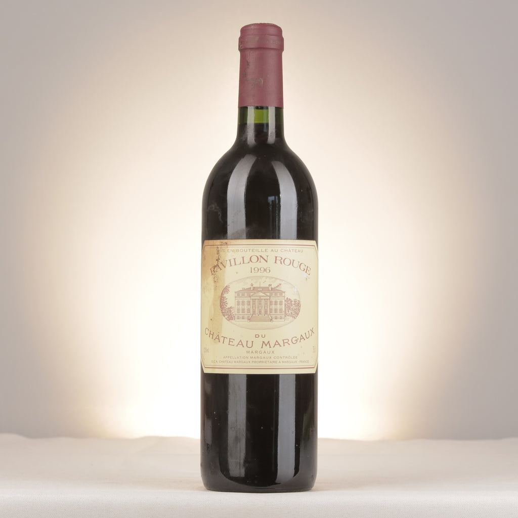 Château Margaux Pavillon Rouge du Château Margaux 1996 Bottle front