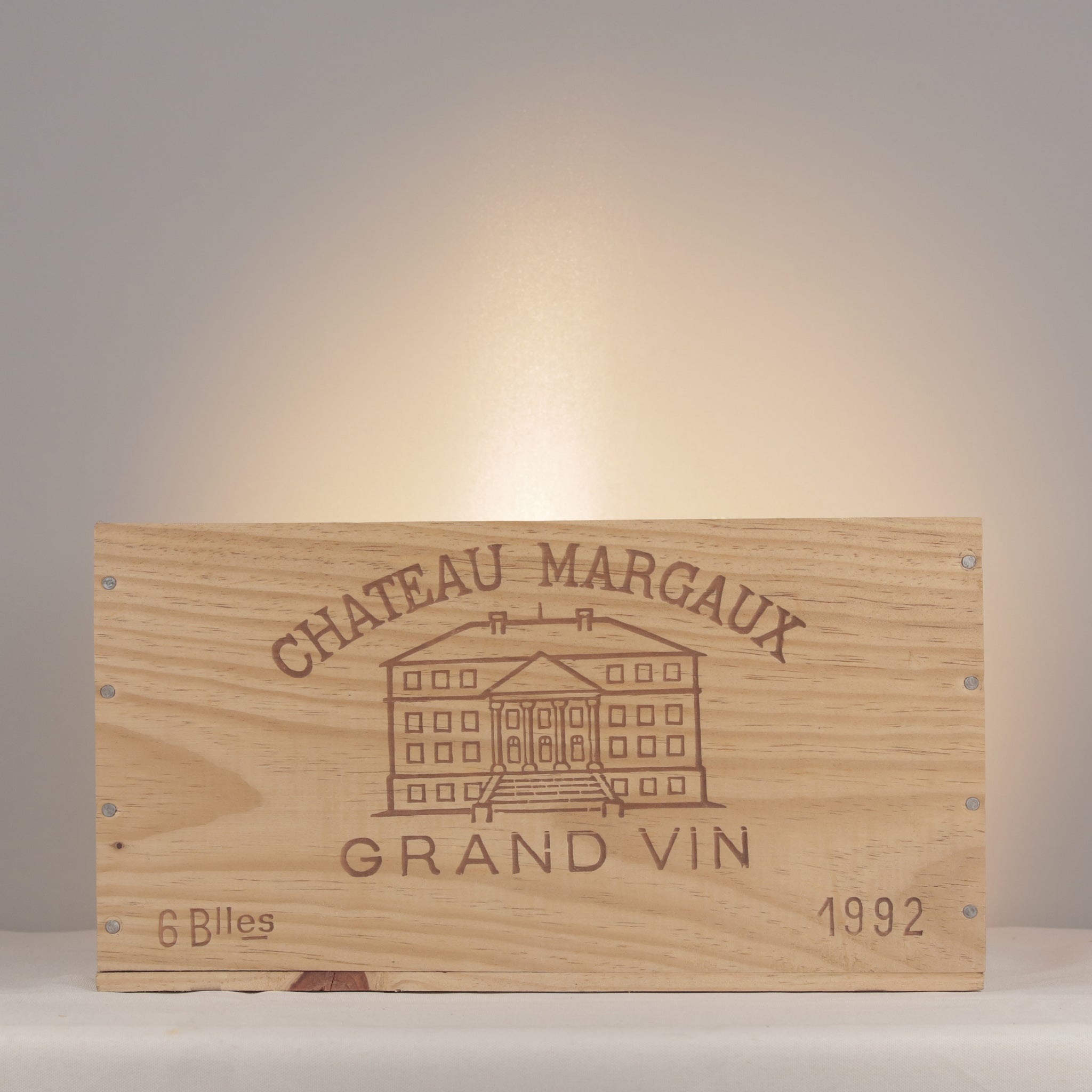 Château Margaux 1992 Bottle detail