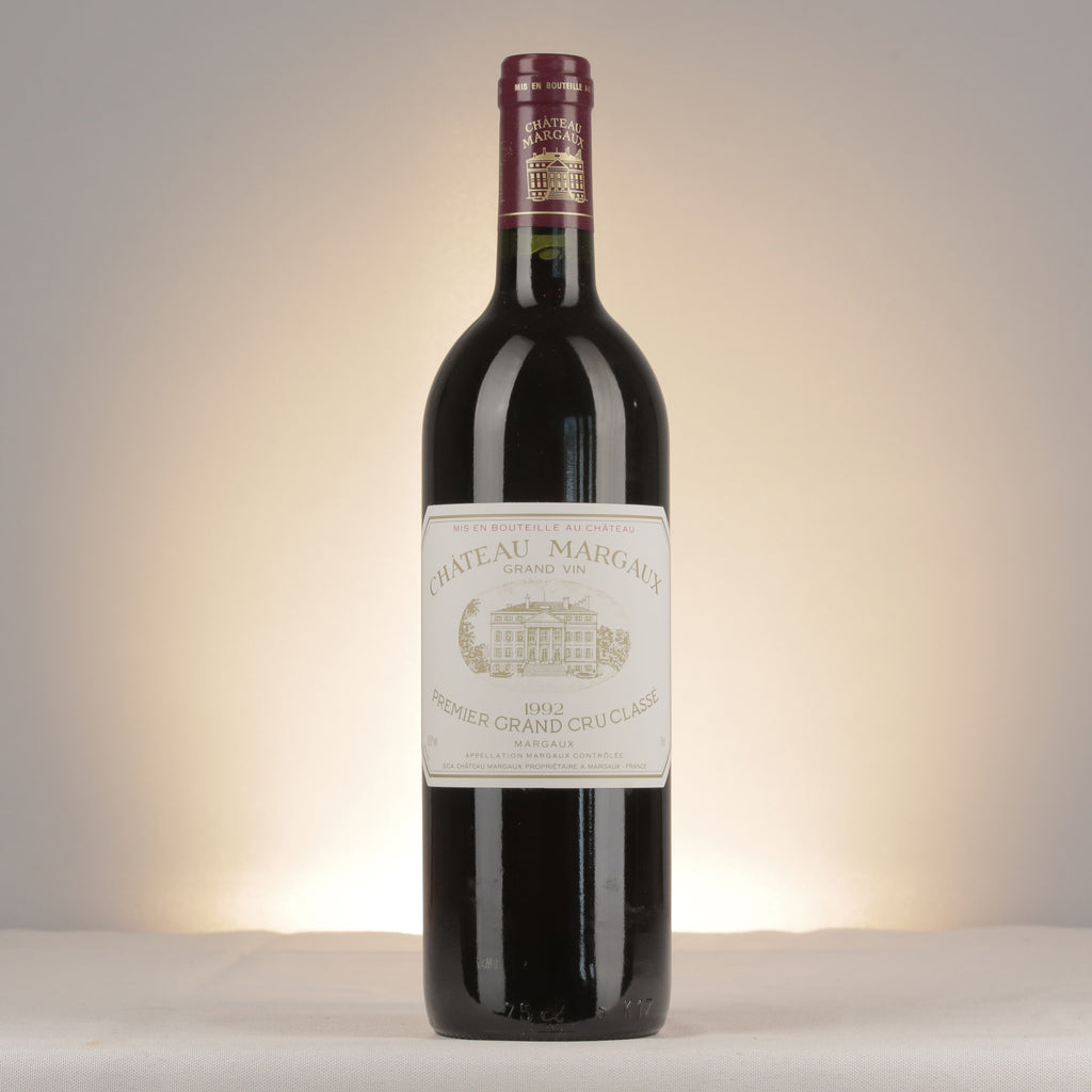 Château Margaux 1992 Bottle front