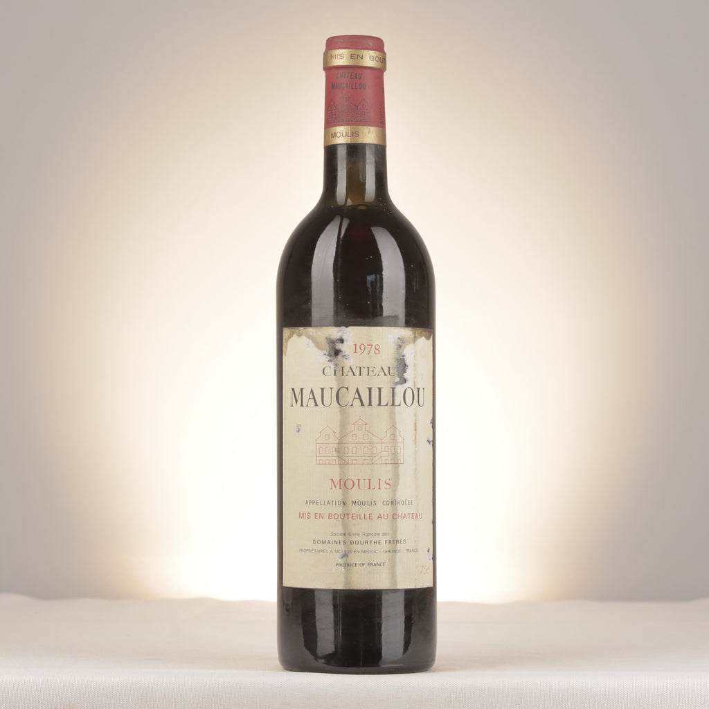 Château Maucaillou Château Maucaillou 1978 Bottle front