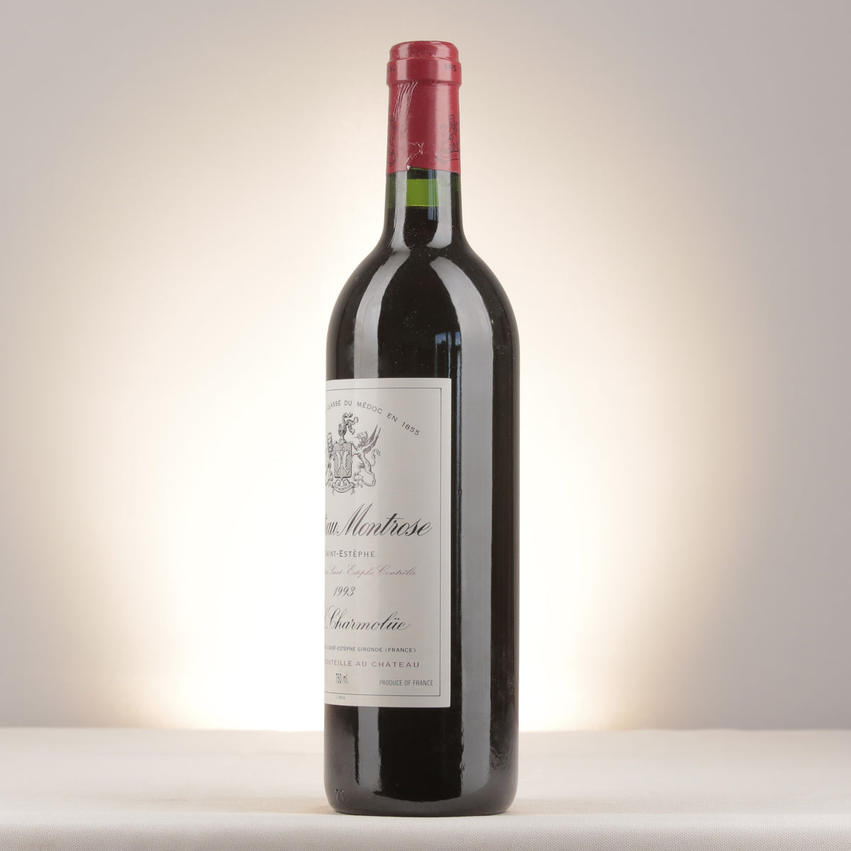 Château Montrose Château Montrose 1993 Bottle turned left