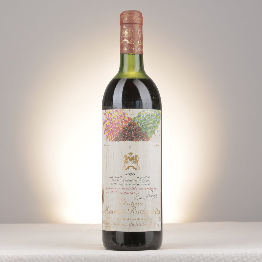 Château Mouton Rothschild 1979 Bottle front