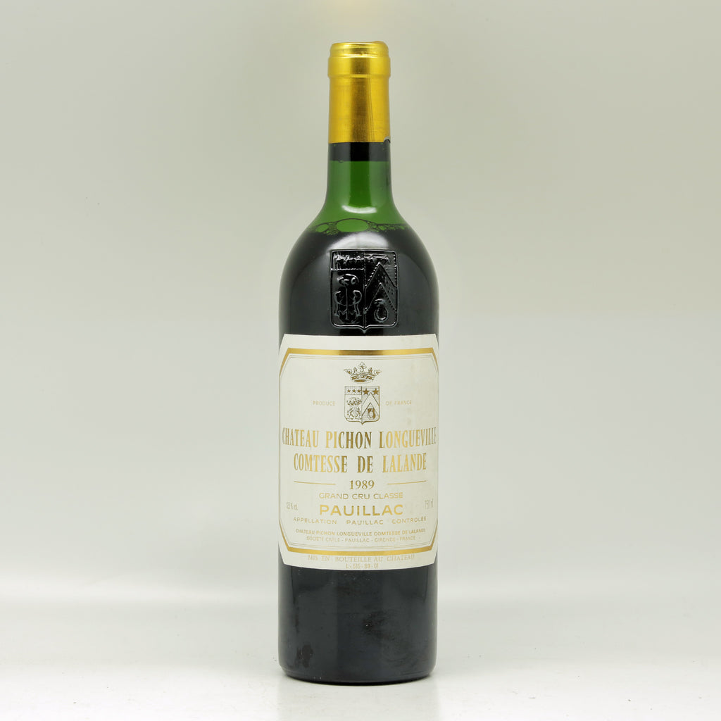 Chateau Pichon Longueville Comtesse de Lalande 1989 Red wine Bottle