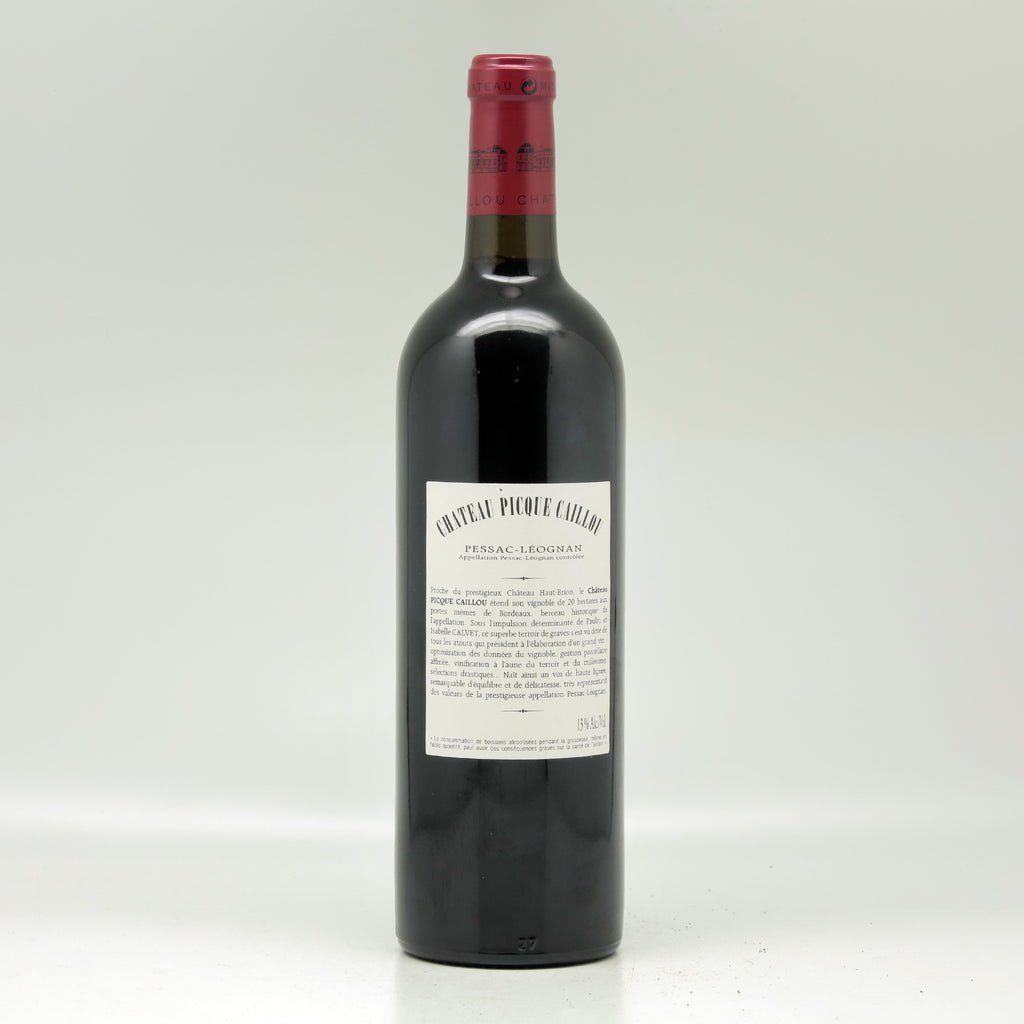 Château Picque Caillou Pessac-Léognan 2008 Red wine Bottle