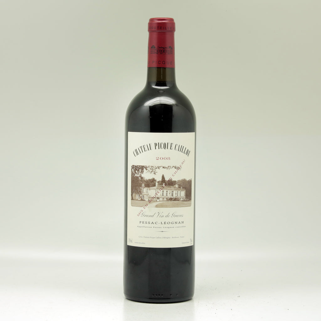 Château Picque Caillou Pessac-Léognan 2008 Red wine Bottle