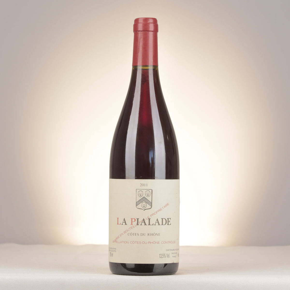 Château Rayas Côtes du Rhône La Pialade 2011 Bottle front