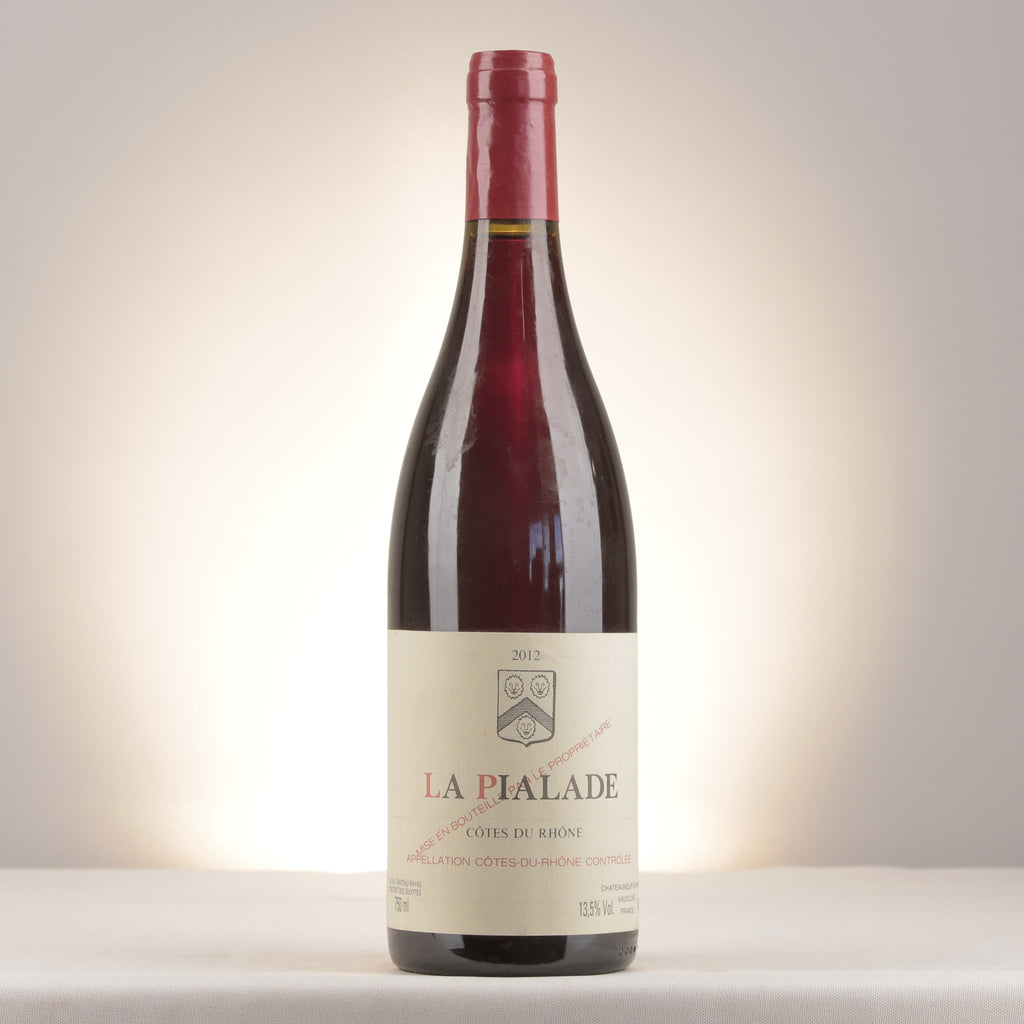 Château Rayas Côtes du Rhône La Pialade 2012 Bottle front