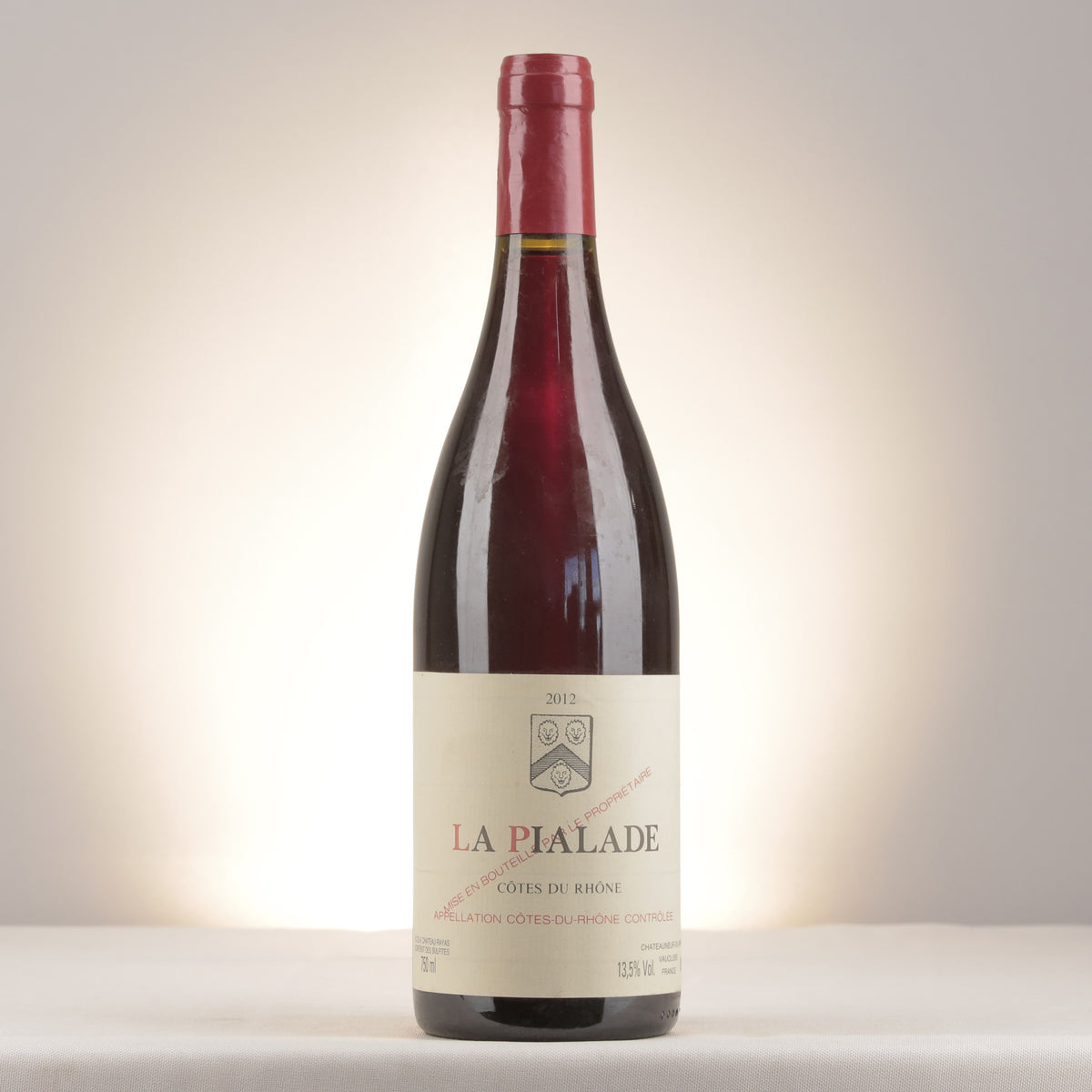 Château Rayas Côtes du Rhône La Pialade 2012 Bottle front