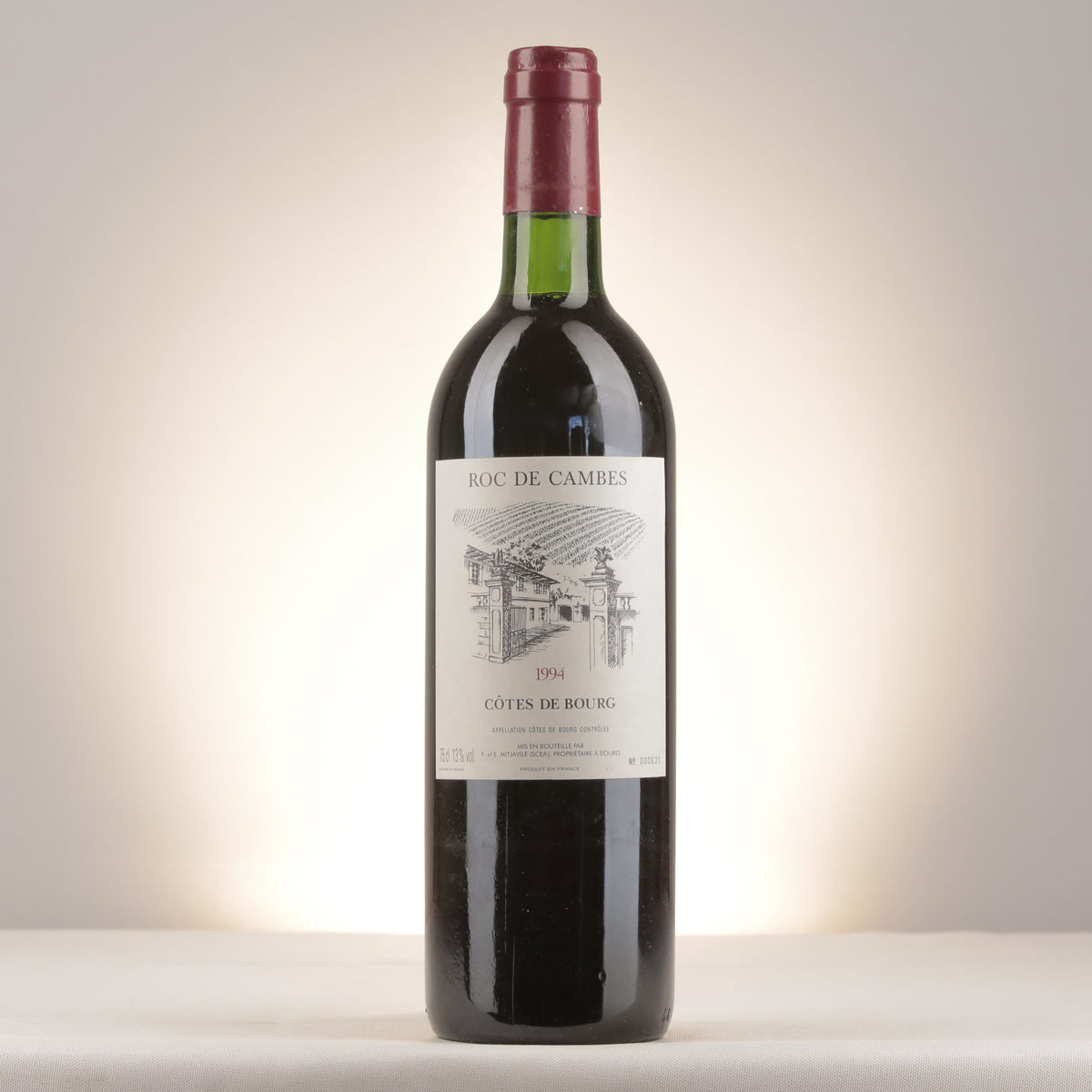 Château Roc de Cambes Château Roc de Cambes 1994 Bottle front