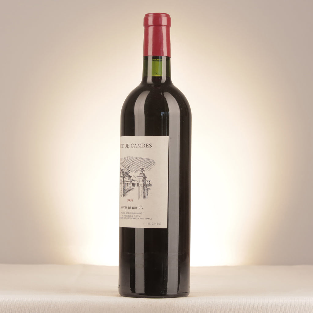 Château Roc de Cambes Château Roc de Cambes 1999 Bottle turned left