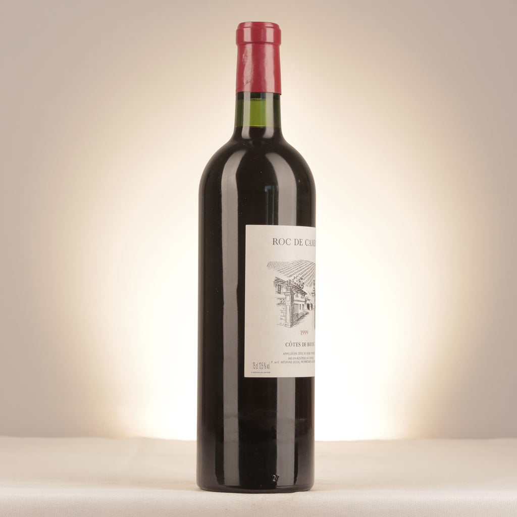 Château Roc de Cambes Château Roc de Cambes 1999 Bottle turned right