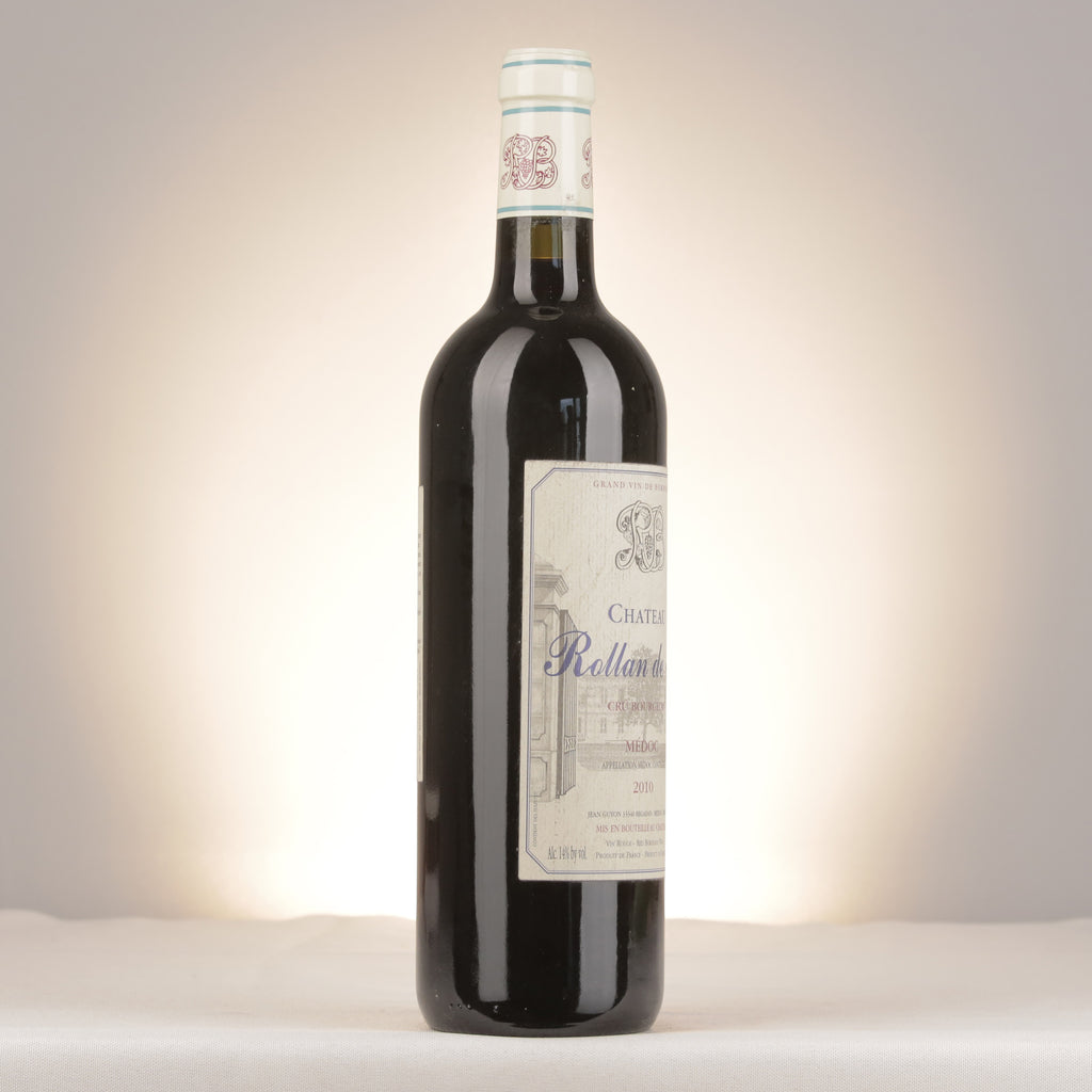 Château Rollan de By Château Rollan de By 2010 Bottle turned right