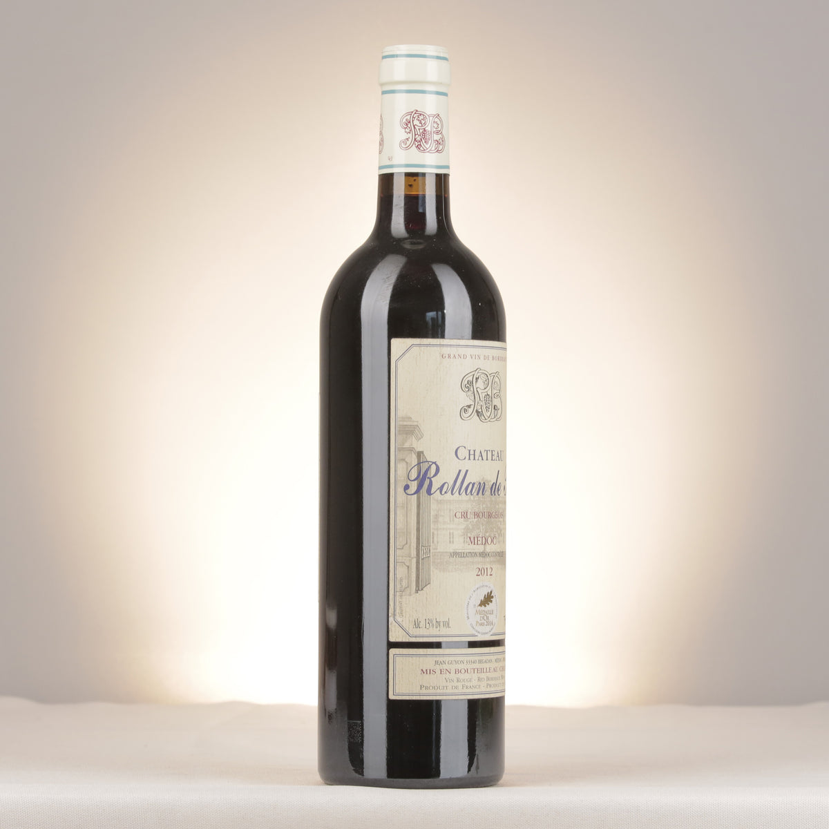 Château Rollan de By Château Rollan de By 2012 Bottle label