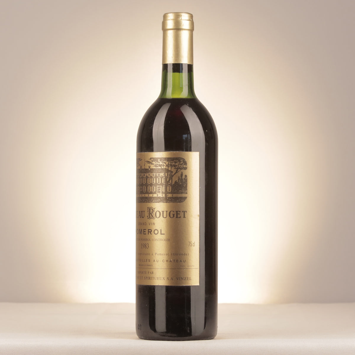 Château Rouget Château Rouget 1983 Bottle turned left (lot 4911)
