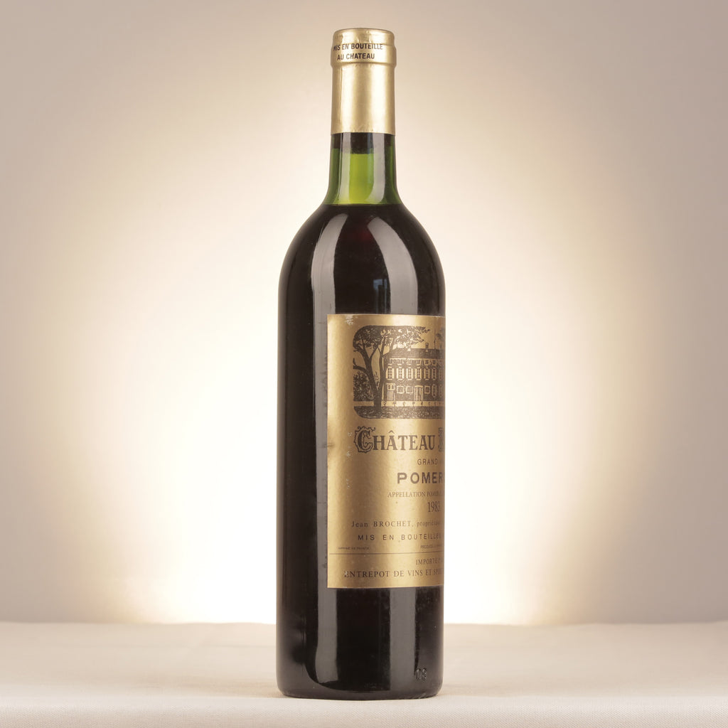 Château Rouget Château Rouget 1983 Bottle turned right (lot 4911)