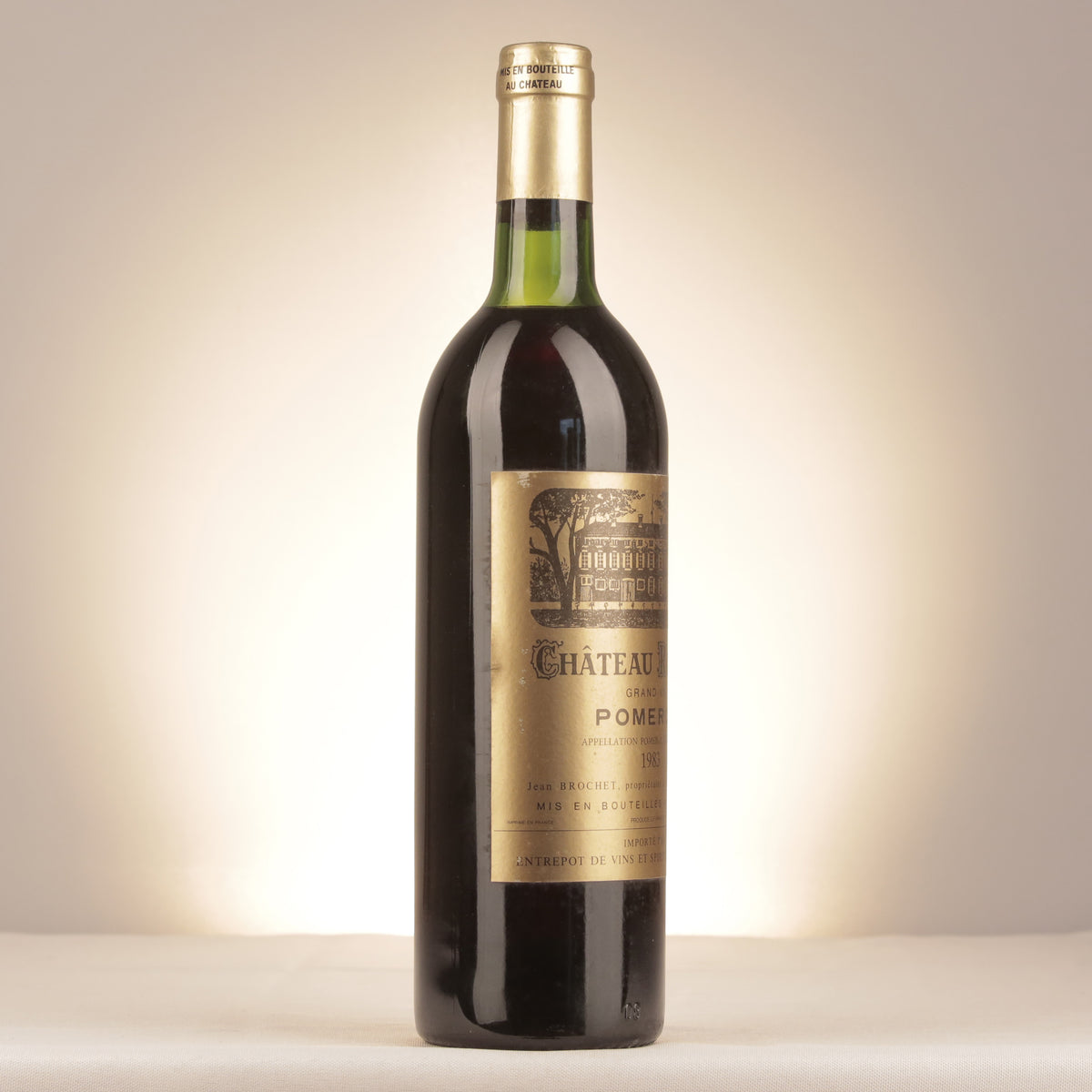 Château Rouget Château Rouget 1983 Bottle turned right (lot 4911)