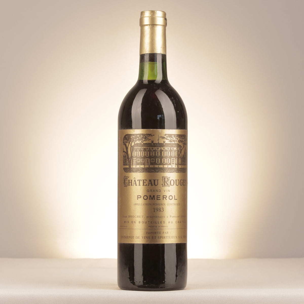 Château Rouget Château Rouget 1983 Bottle front