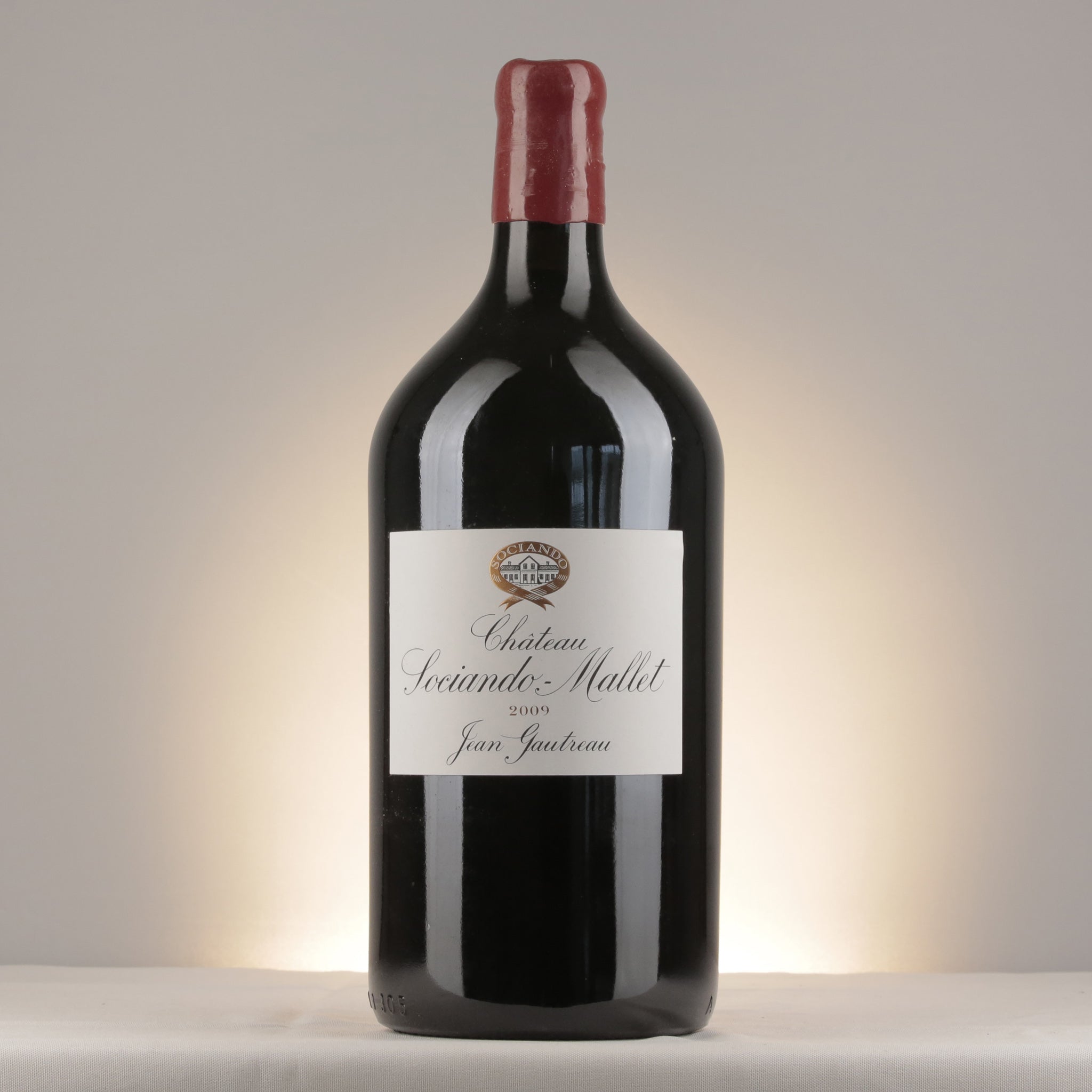 Château Sociando-Mallet 2009 Jeroboam front