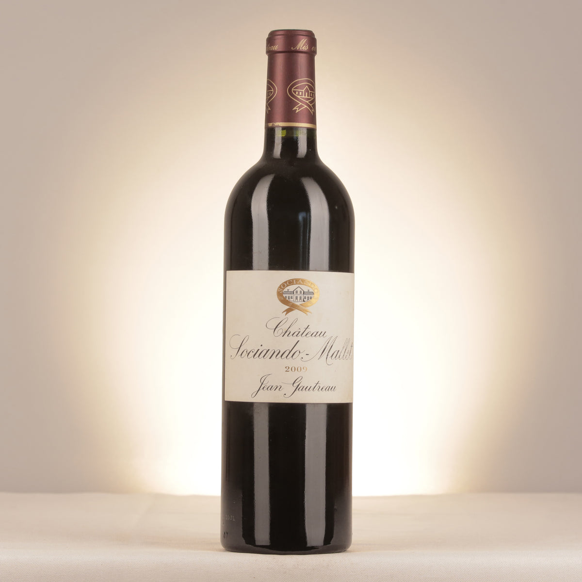 Château Sociando-Mallet 2009 Bottle front