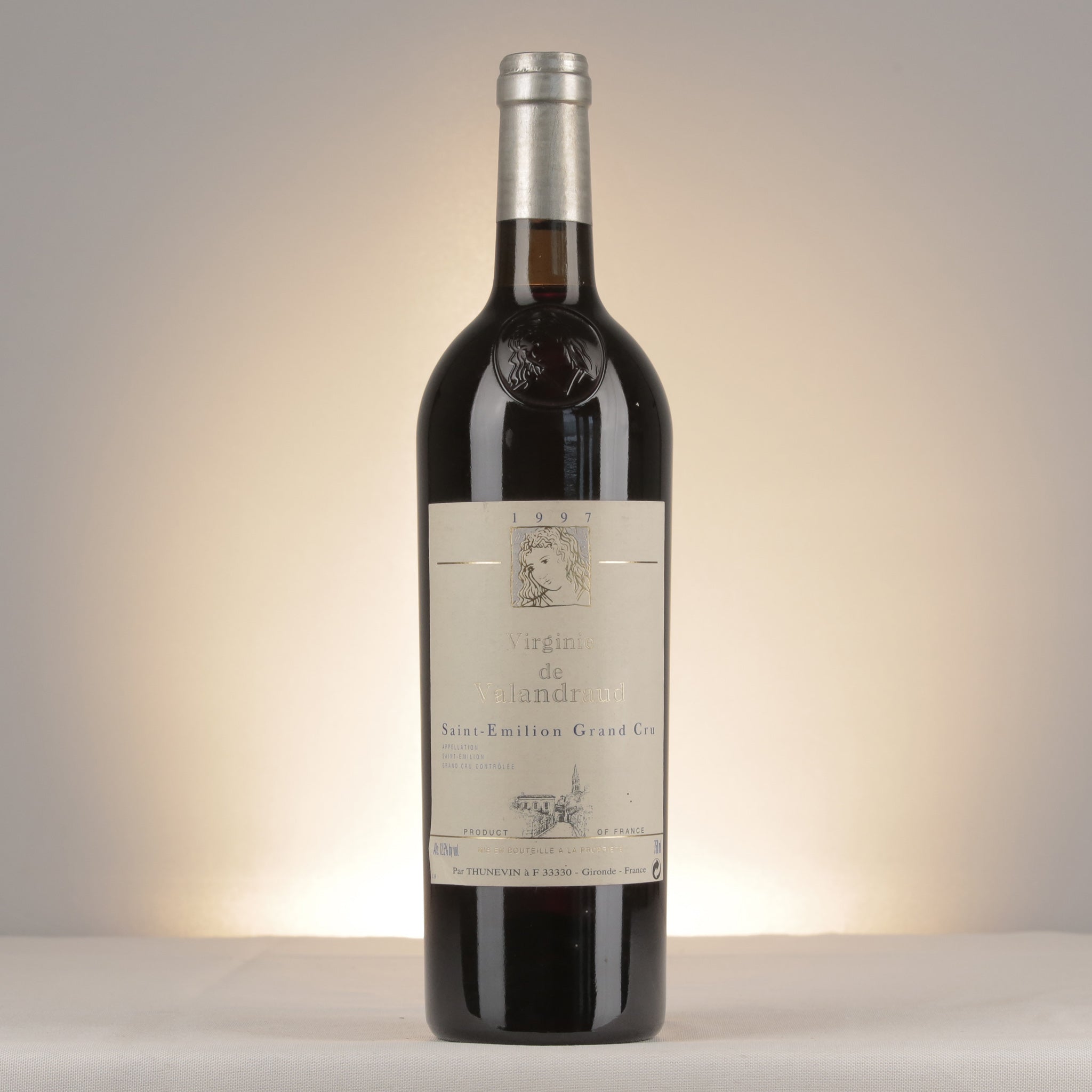 Chateau Valandraud Virginie de Valandraud Saint-Emilion Grand Cru 1997 Bottle front