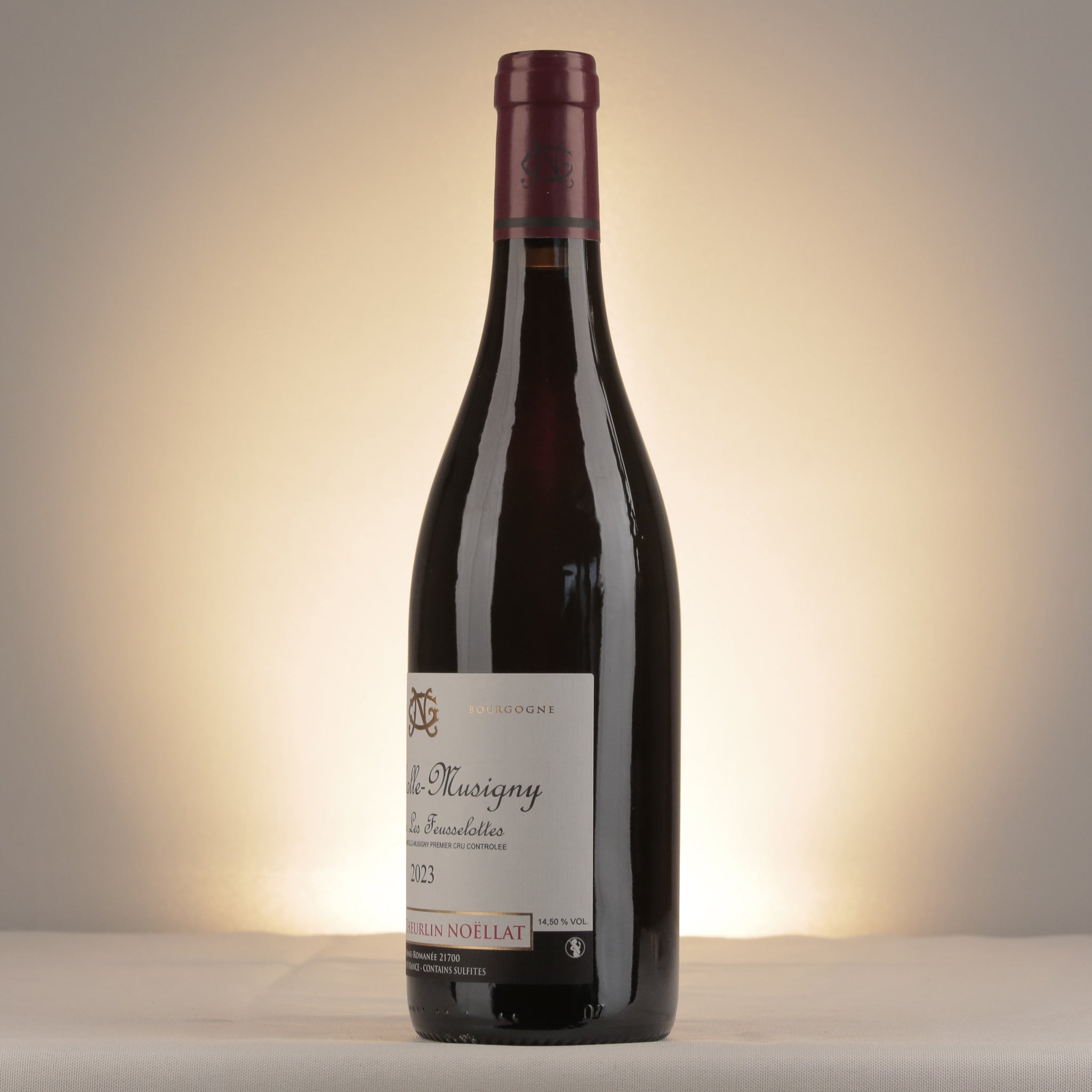 Maxime Cheurlin-Noëllat Chambolle-Musigny 1er Cru "Les Feusselottes" 2023 Bottle detail