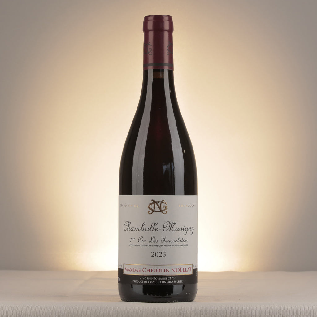 Maxime Cheurlin-Noëllat Chambolle-Musigny 1er Cru "Les Feusselottes" 2023 Bottle front