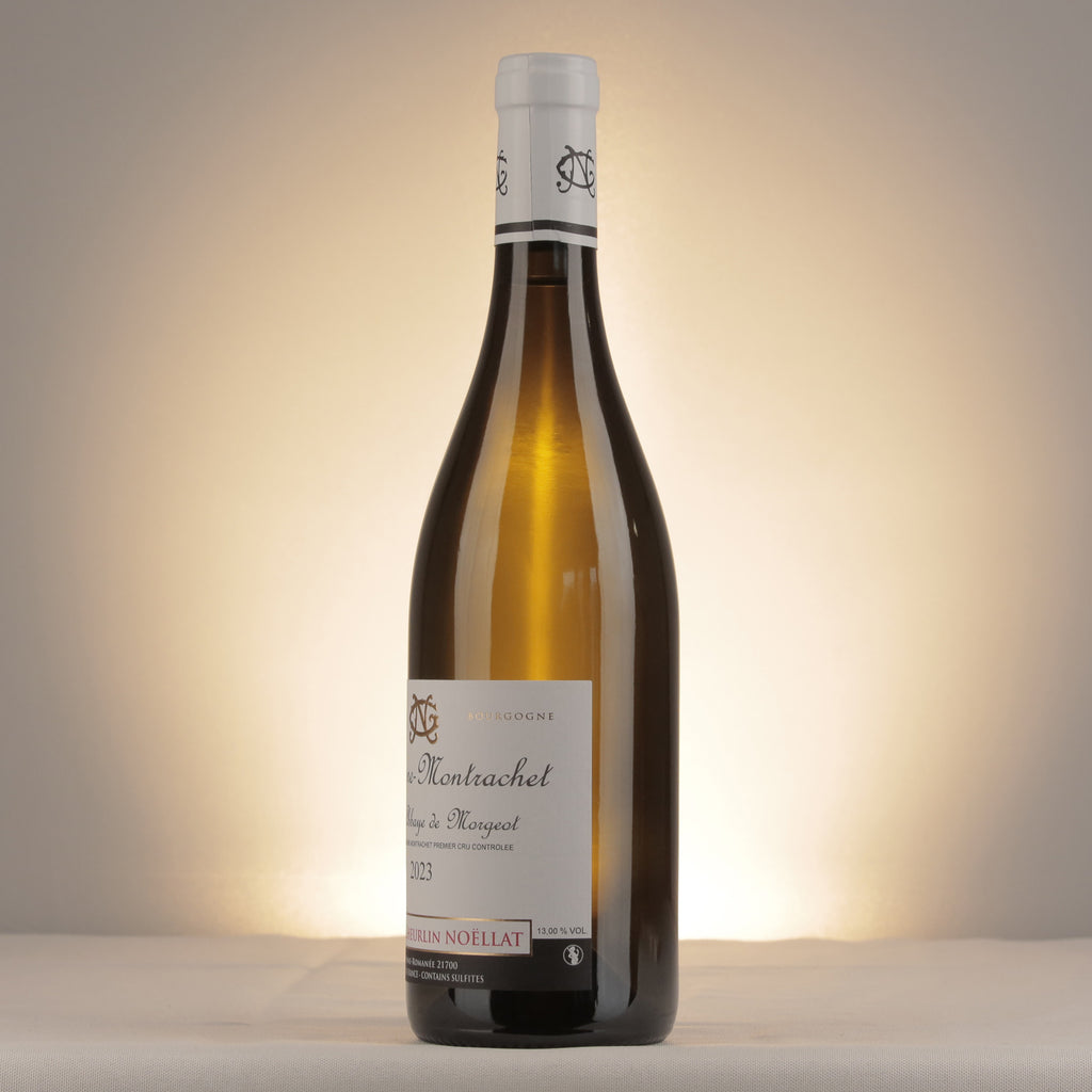 Maxime Cheurlin-Noëllat Chassagne Montrachet Abbaye de Morgeot 2023 Bottle detail