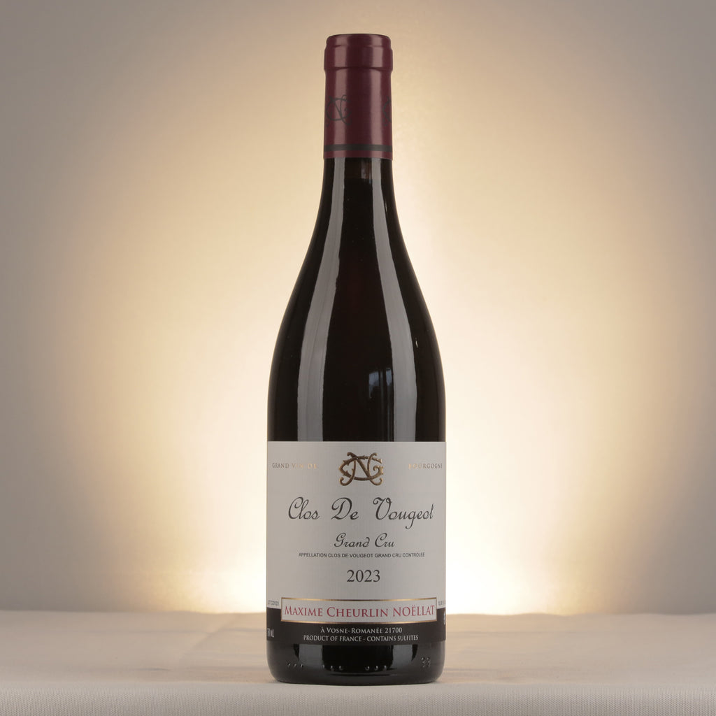 Maxime Cheurlin-Noëllat Clos de Vougeot Grand Cru 2023 Bottle front