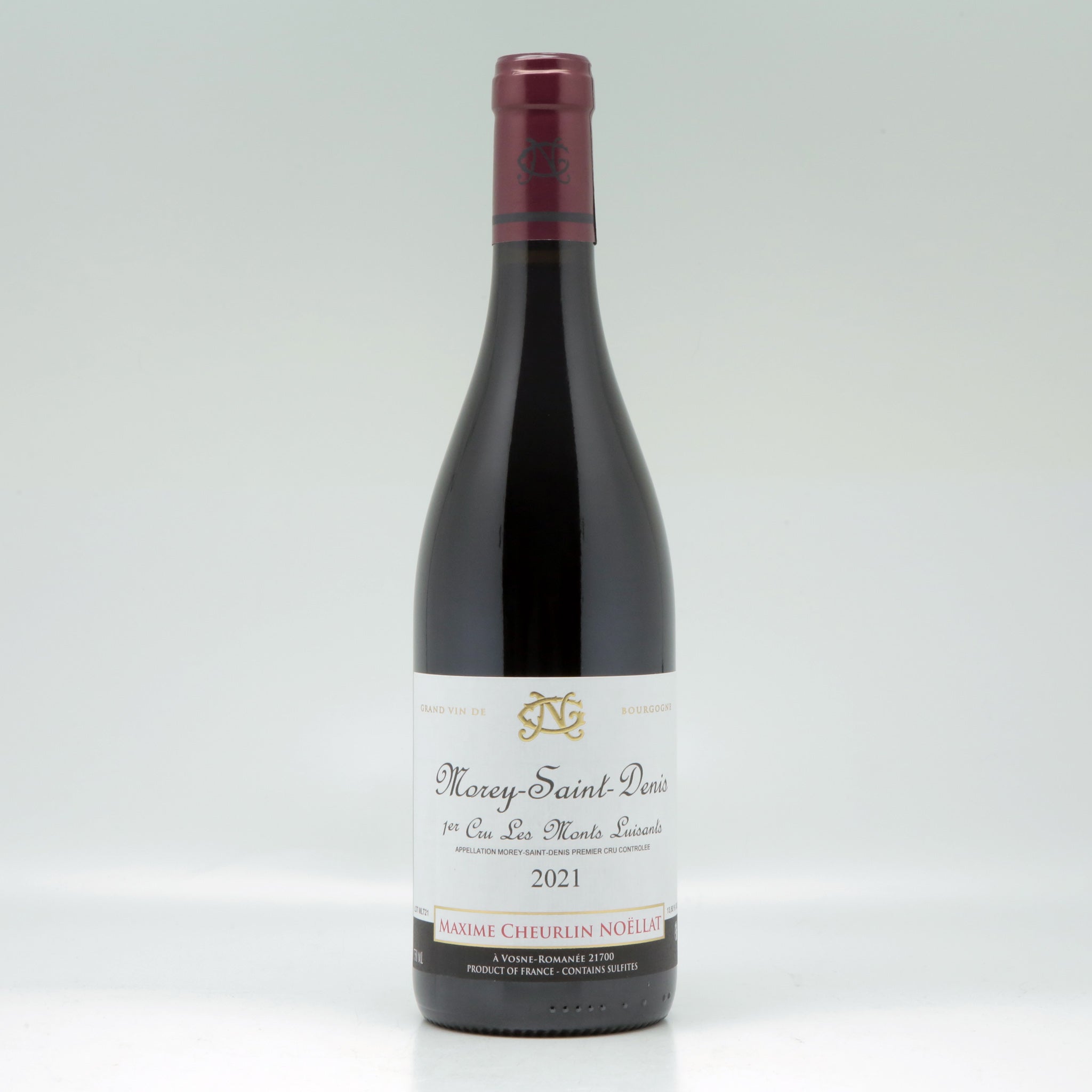 Maxime Cheurlin-Noëllat Morey-Saint-Denis 1er Cru "Les Monts Luisants" 2021 Red wine Bottle