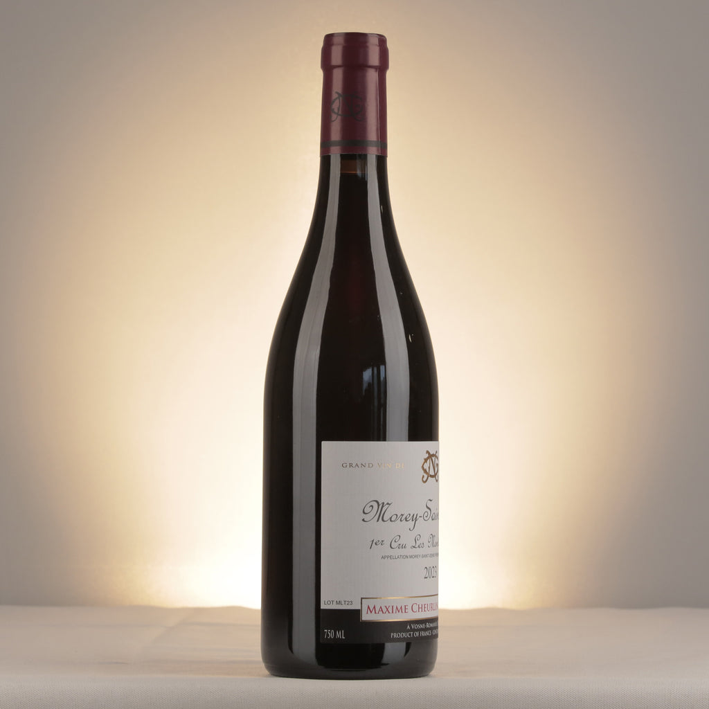 Maxime Cheurlin-Noëllat Morey-Saint-Denis 1er Cru "Les Monts Luisants" 2023 Bottle label