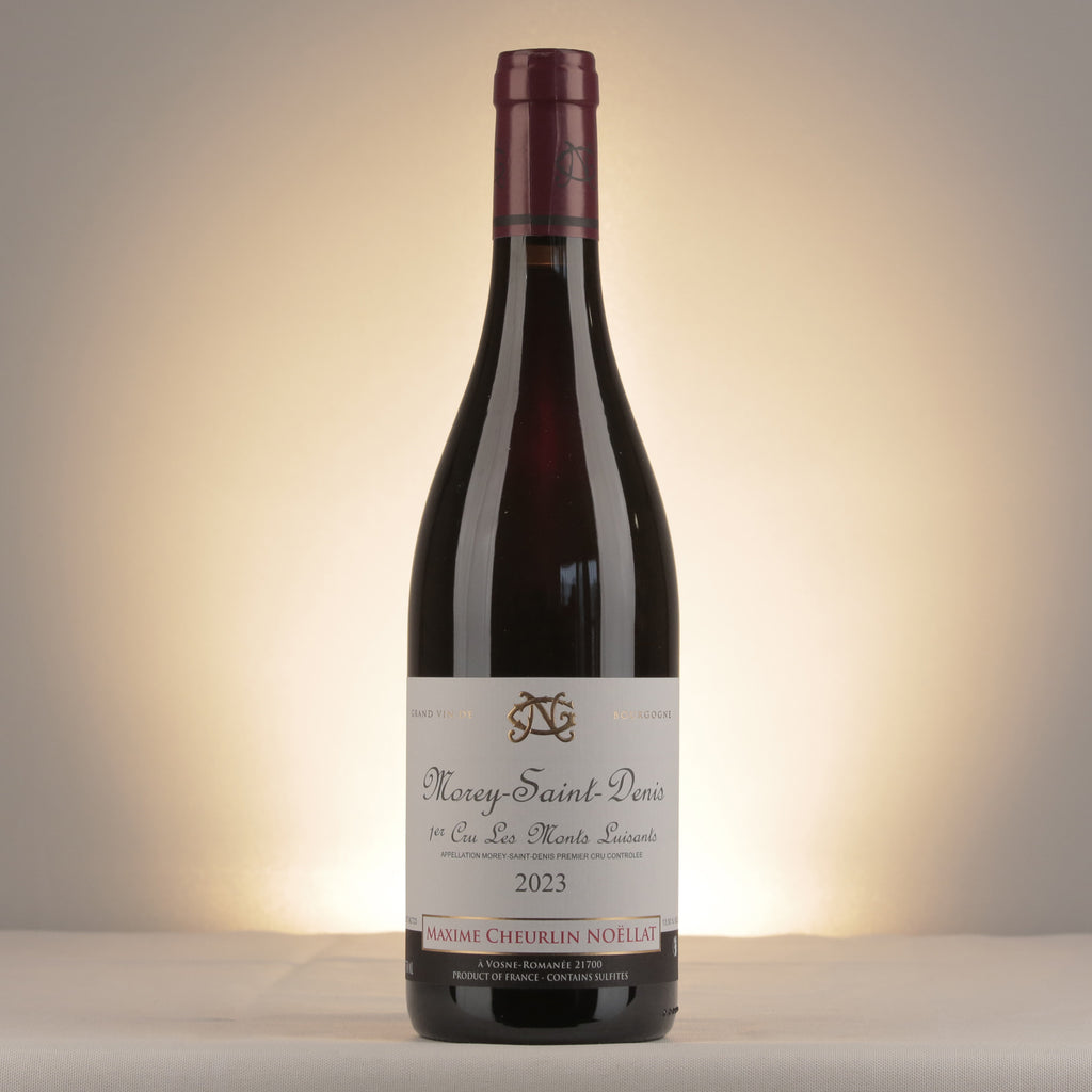 Maxime Cheurlin-Noëllat Morey-Saint-Denis 1er Cru "Les Monts Luisants" 2023 Bottle front