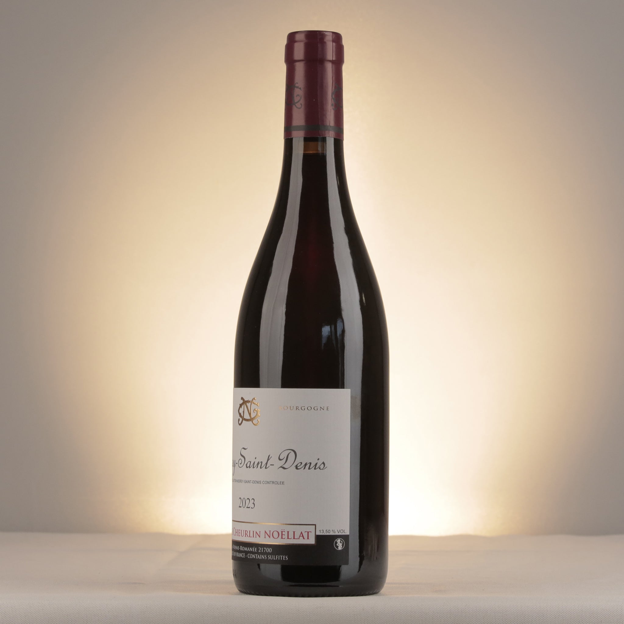 Maxime Cheurlin-Noëllat Morey-Saint-Denis 2023 Bottle detail