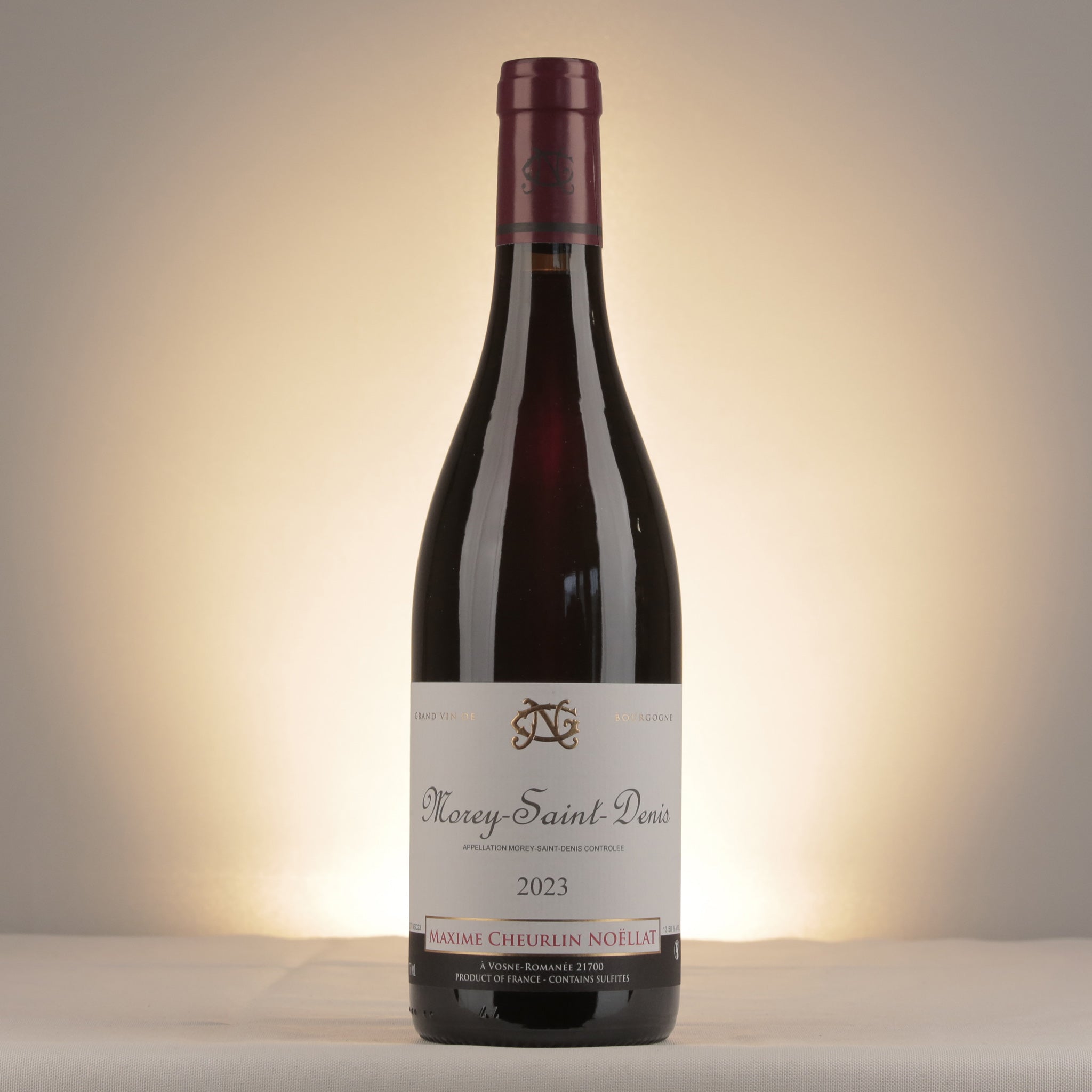 Maxime Cheurlin-Noëllat Morey-Saint-Denis 2023 Bottle front