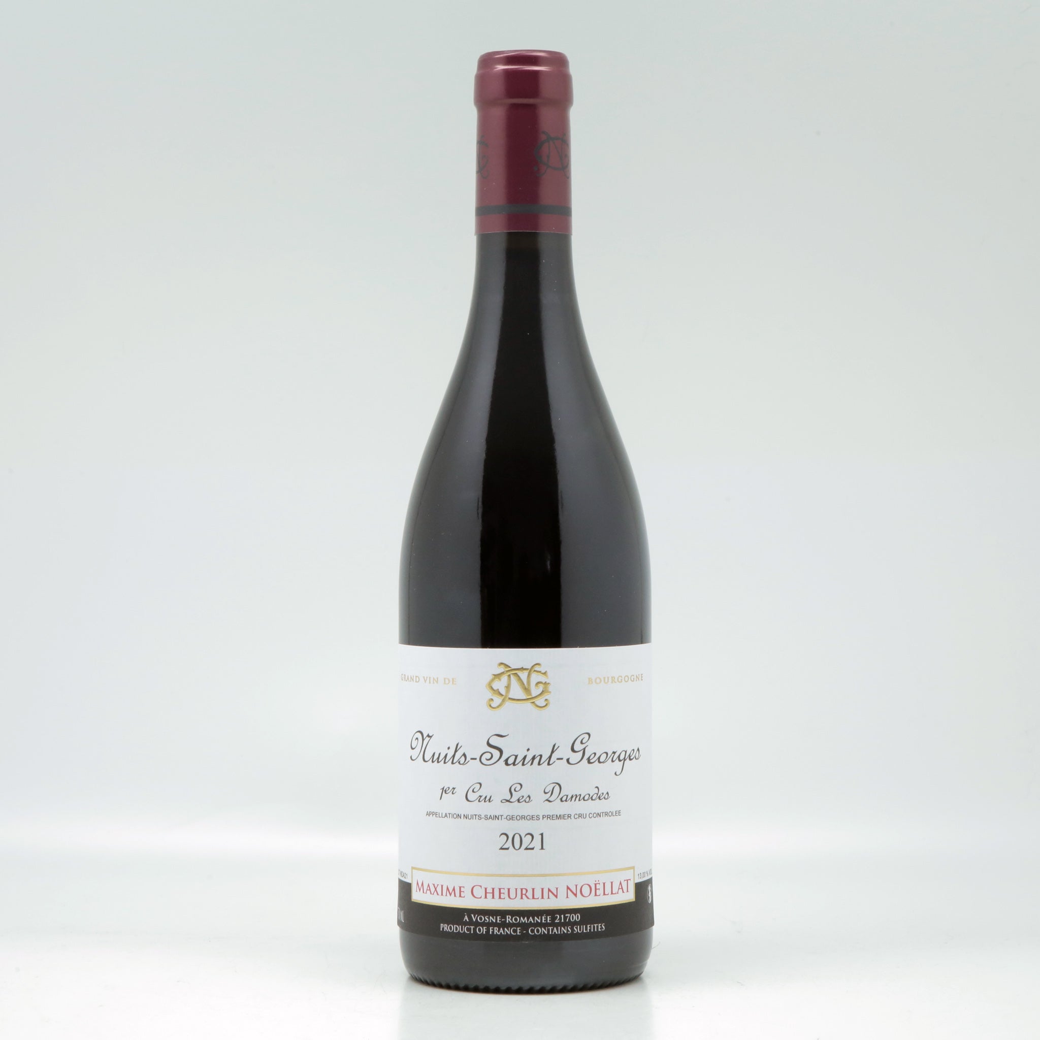 Maxime Cheurlin-Noëllat Les Damodes Nuits-Saint-Georges 1er cru 2021 Red wine Bottle