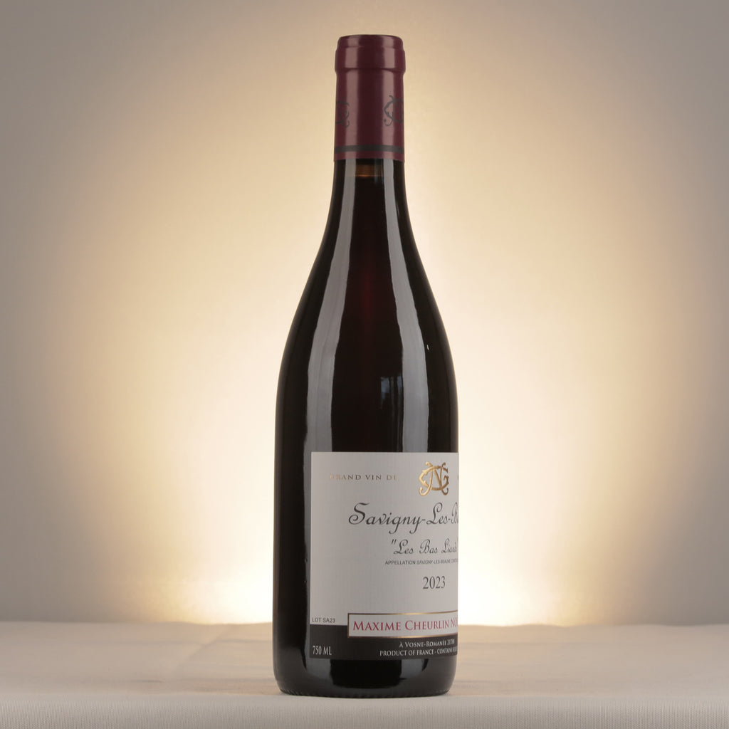 Maxime Cheurlin-Noëllat Savigny-Les-Beaune Les Bas Liards 2023 Bottle label