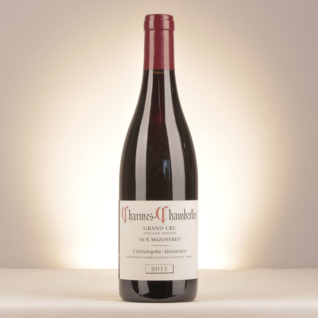 Christophe Roumier Charmes-Chambertin Grand Cru Aux Mazoyères 2011 Bottle front