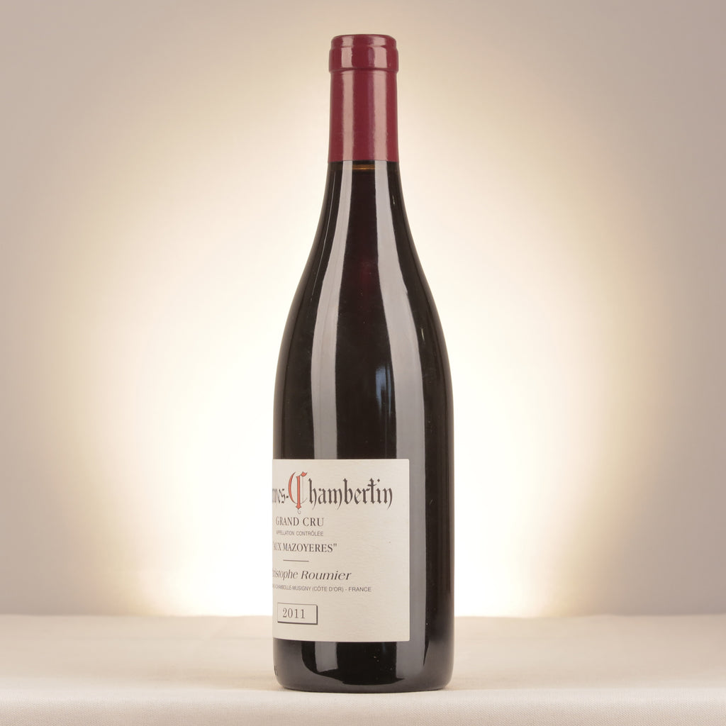 Christophe Roumier Charmes-Chambertin Grand Cru Aux Mazoyères 2011 Bottle turned left