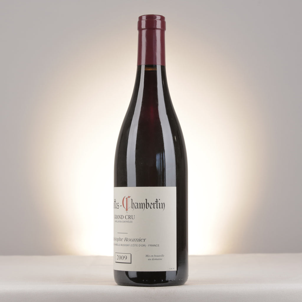 Christophe Roumier Ruchottes-Chambertin Grand Cru 2009 Bottle turned left