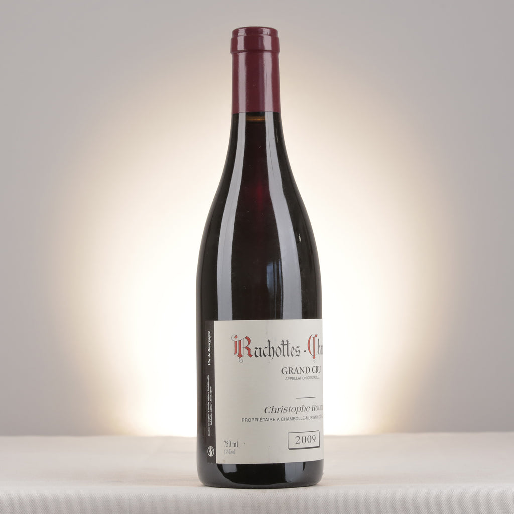 Christophe Roumier Ruchottes-Chambertin Grand Cru 2009 Bottle turned right