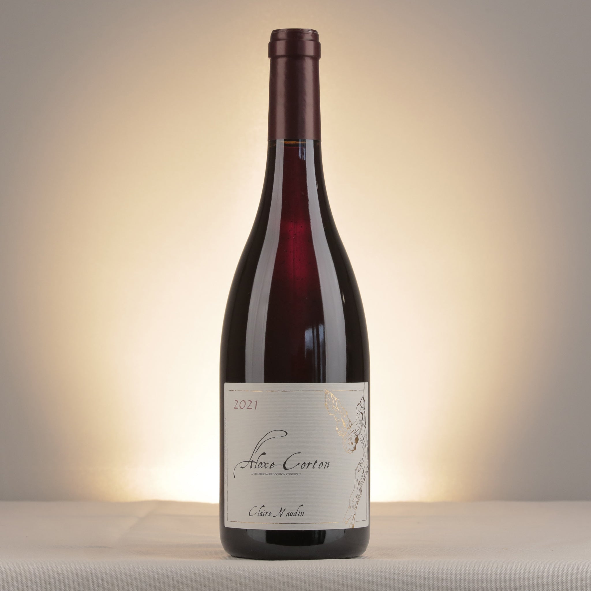 Claire Naudin Aloxe-Corton 2021 Bottle front