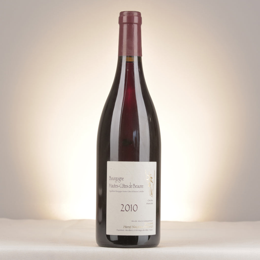 Claire Naudin Bourgogne Hautes Côtes de Beaune Orchis Mascula 2010 Bottle front
