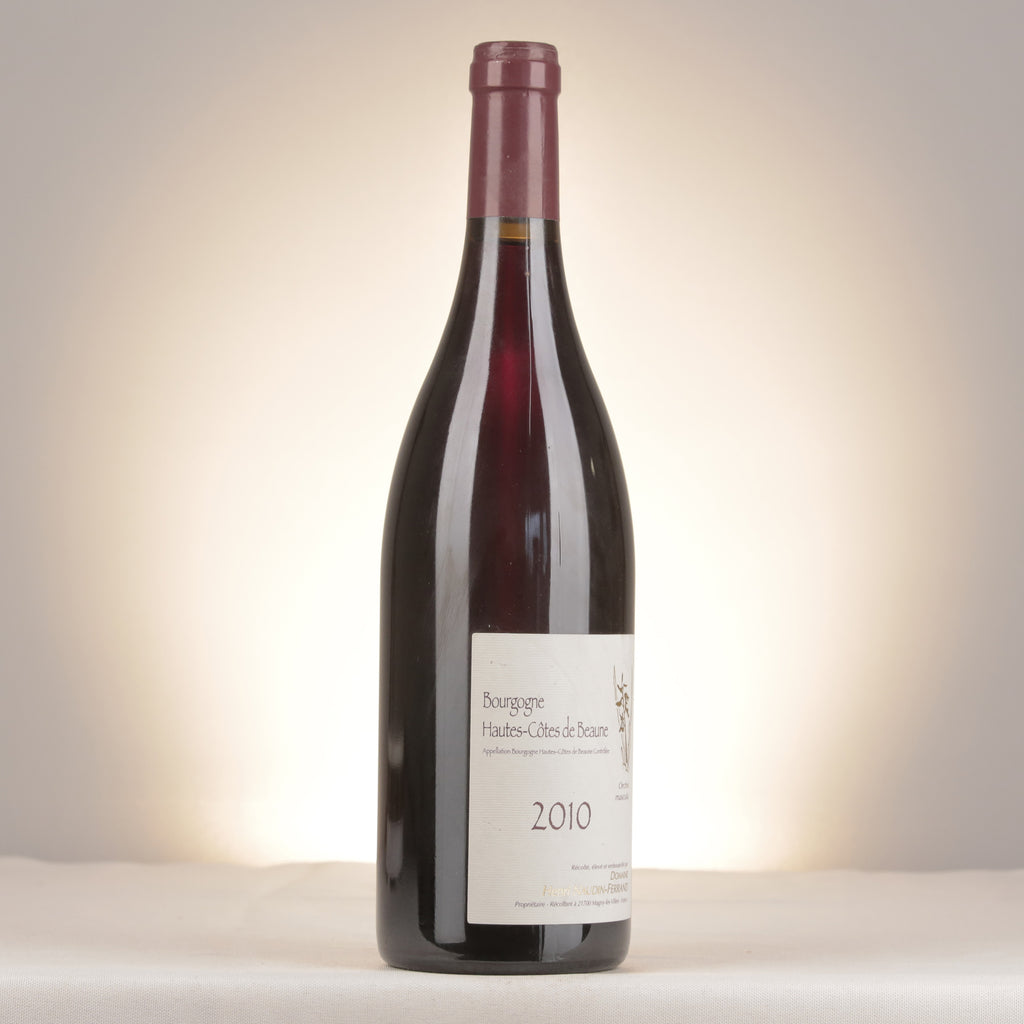 Claire Naudin Bourgogne Hautes Côtes de Beaune Orchis Mascula 2010 Bottle turned right
