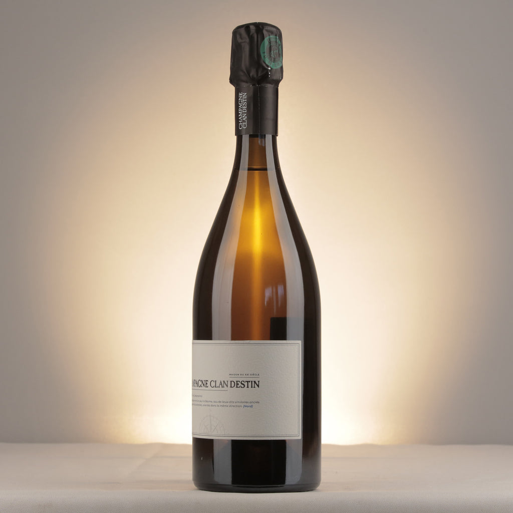 Clandestin Boréal Brut Nature Champagne 2021 Bottle detail